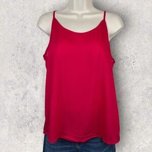 SUNDANCE Spaghetti Strap Top in Hot Pink Women's Size M/L
